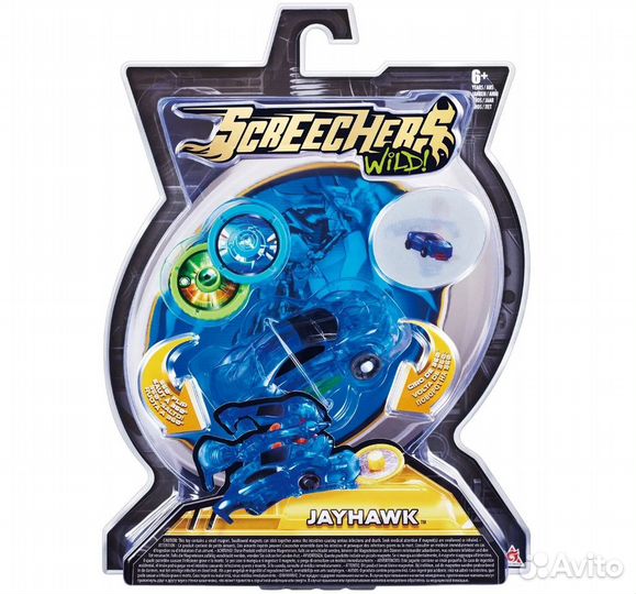 Машинка-трансформер Джейхок тм Дикие Скричеры 3481