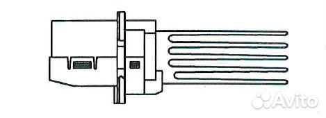 LFR0909 Резистор э / вент. отоп. для а / м nissan