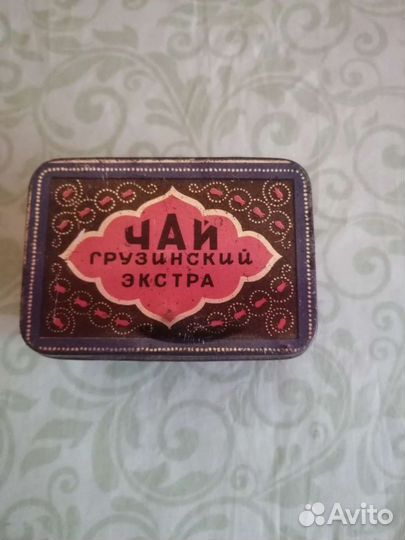Коробочка из под чая СССР