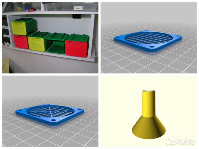 Трехмерный STL архив моделей в 3D принтер