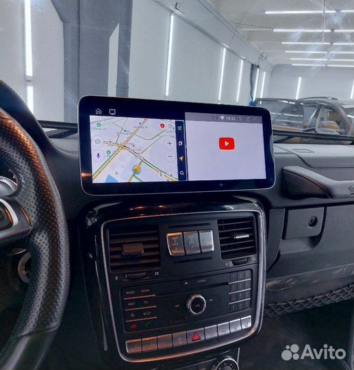 Монитор 12' на Андроид Mercedes G class W463