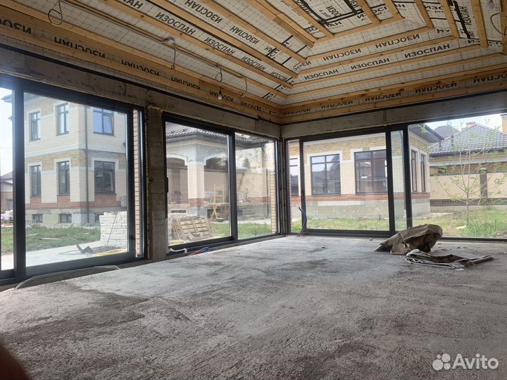 Остекление из алюминия любой сложности