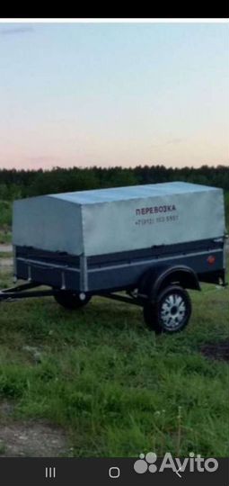 Крыша на прицеп аэродинамическая