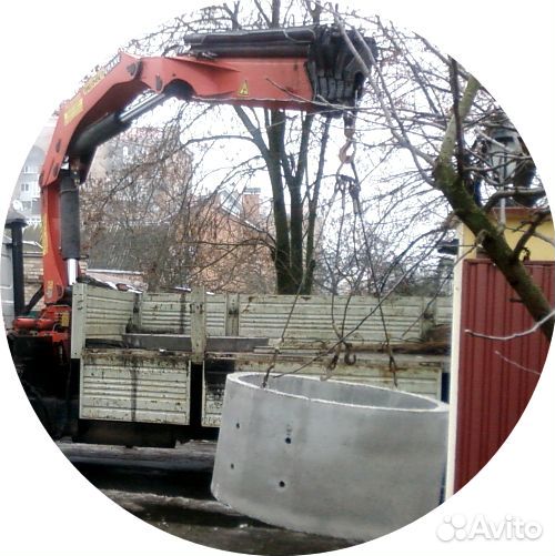 Септик из жб колец 2+1