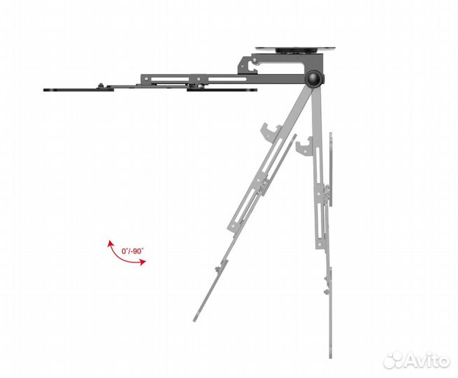 Потолочный кронштейн для тв 23-55