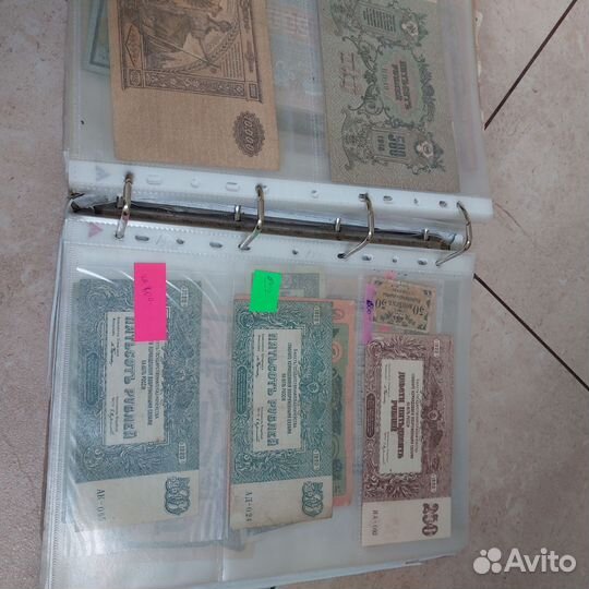 Банкноты россии, СССР, гражданская война