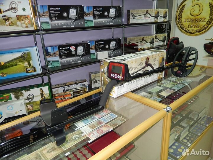 Металлоискатель Fisher F - 22 катушка DD