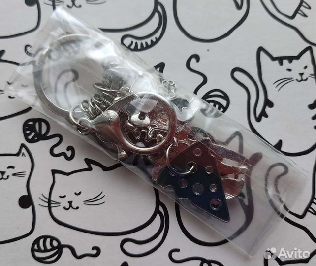 Брелок металл/эмаль 