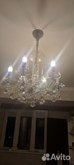 Люстра хрустальная Чехия