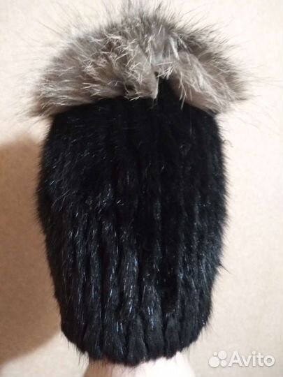 Шапка норковая