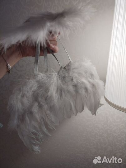 Крылья ангела детские и нимб