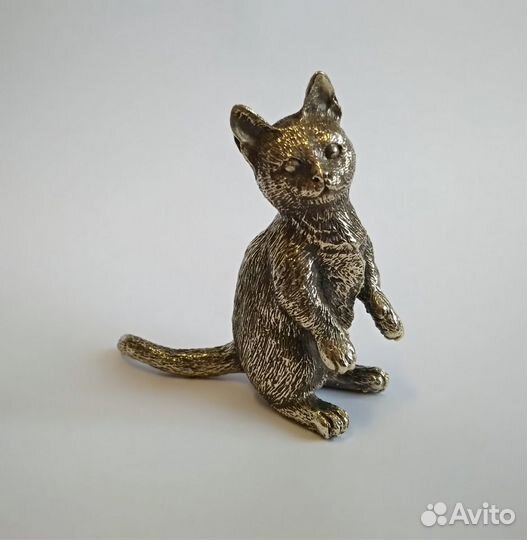 Фигурки котов, котят, кошек из бронзы,статуэтки