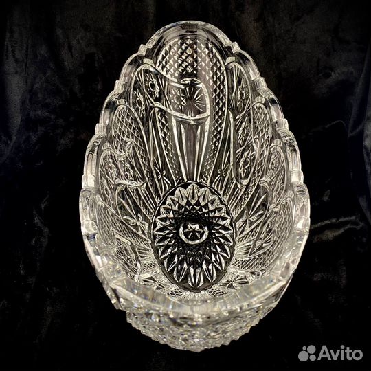 Хрустальная ваза, салатик СССР