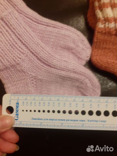 Носки вязаные ручной работы детские