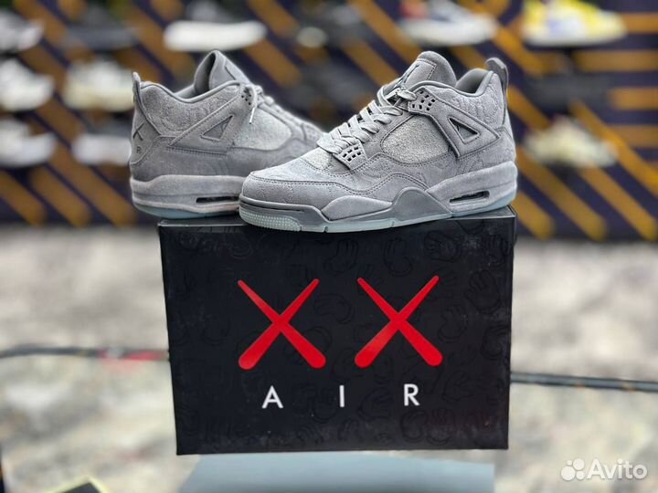 Кроссовки мужские Nike air jordan 4 retro x Kaws