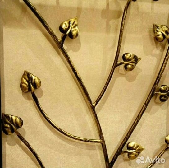 Кованная вешалка №9