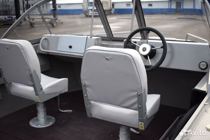 Новая моторная лодка Неман 500 Pro алюминиевая