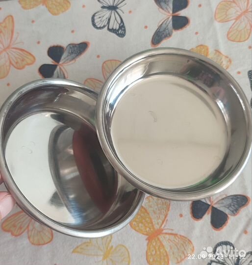 Миски для кошек из нержавейки