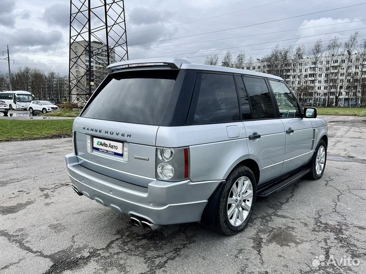 Land Rover Range Rover 4.2 AT, 2007, 250 000 км