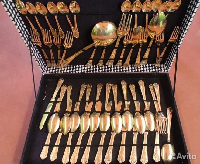 Итальянский столовый ретро набор