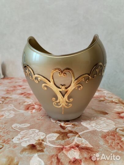 Ваза конфетница богемия