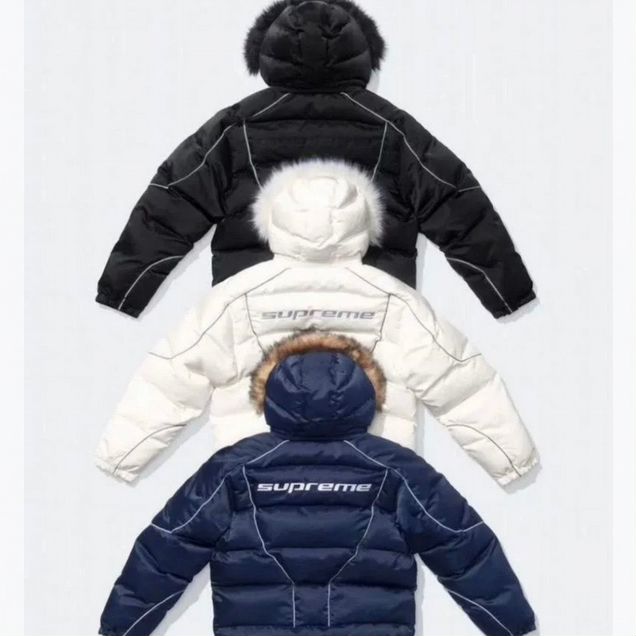 Пуховик supreme x jordan