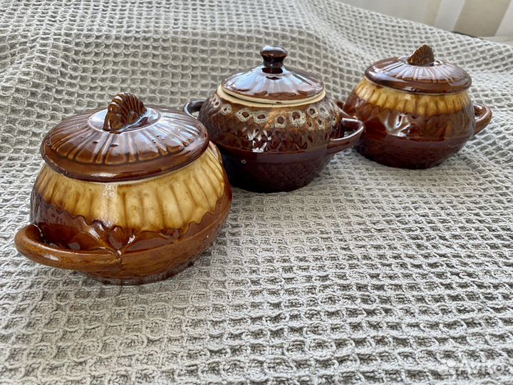 Горшок для запекания в духовке глиняные горшочки