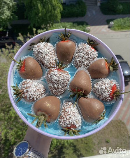 Клубника в шоколаде