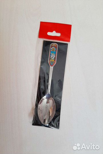 Ложка чайная с именем Татьяна, с городом новая