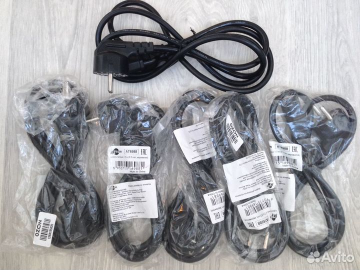 Кабеля питания, сетевые, SATA, PCI-E, AUX