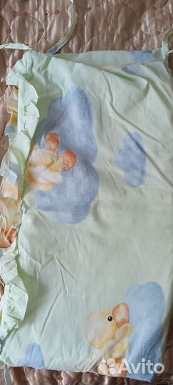 Бортики в детскую кроватку