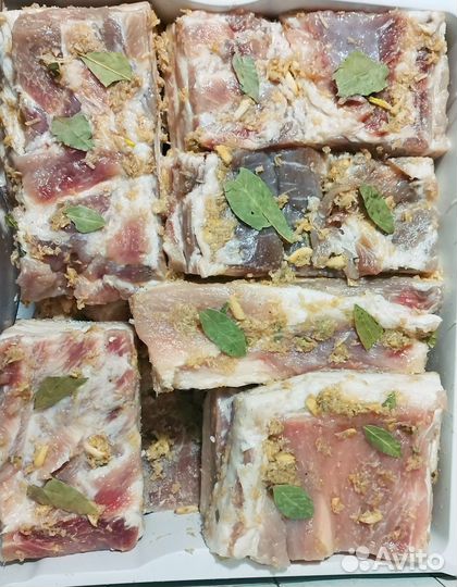 Сало соленое домашнее