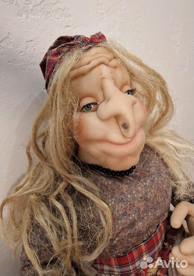 Кукла Баба Яга ручная работа