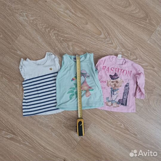 Майки детские на девочку 2 и 3 года