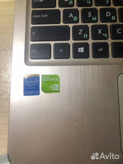 Продам ноутбук asus X540L