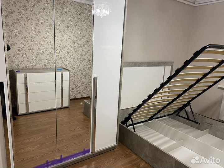 Готовая спальня, спальный гарнитур Оливия 4дв