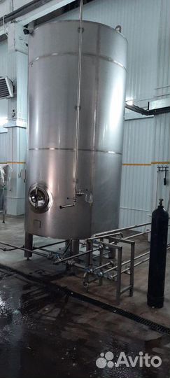 Танк лагерный для хранения пива форфас 3000л