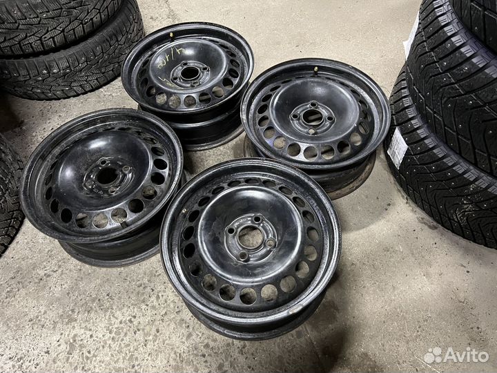 Штамп диски 4x100 Цо 56.6 Opel Kia Hyundai R15