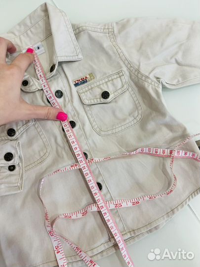 Рубашка джинсовая 74