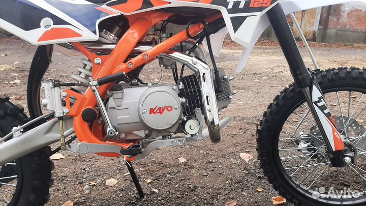 Питбайк kayo basic TT125 EA 17/14 KRZ (п/автомат)
