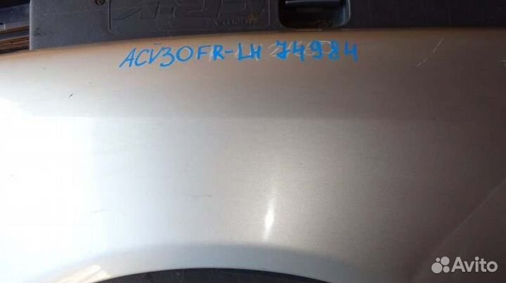 Крыло переднее левое Toyota Camry ACV30 2AZ-FE