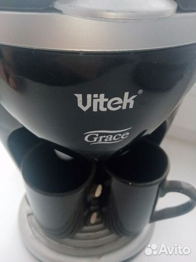 Кофеварка капельная vitek VT-1503 BK