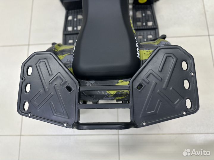 Детский квадроцикл Grizlik Х16 PS желтый камуфляж