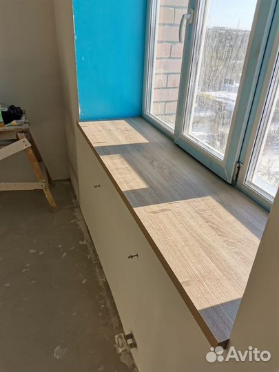 Подоконник деревянный