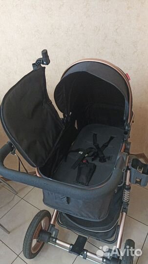 Детская коляска Luxmom Q3 Wisesonle 3 в 1