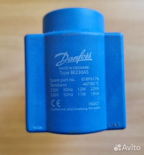Danfoss электромагнитная катушка