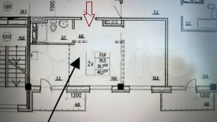 2-к. квартира, 42,5 м², 12/12 эт.