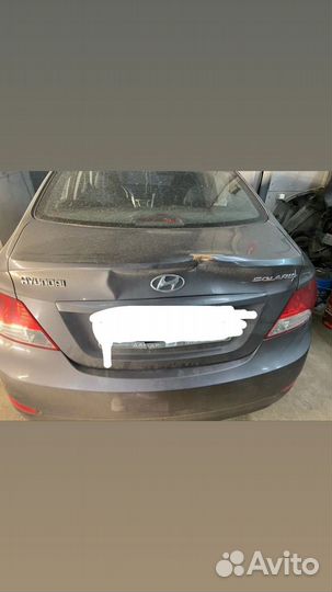 Продаю крышку багажника Hyundai Solaris 1 2013г