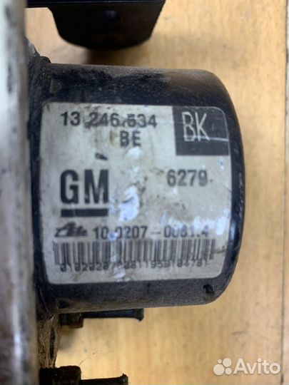 Блок abs Opel Zafira B Z16XEP