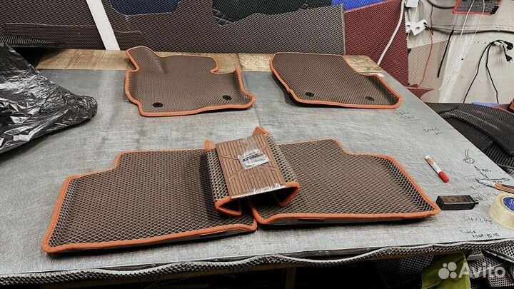 Eva ева эва коврики с бортами 3D